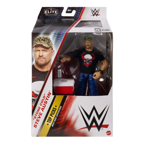 Mattel WWE Elite Collection Top Picks 'Stone Cold' Steve Austin Action Figure