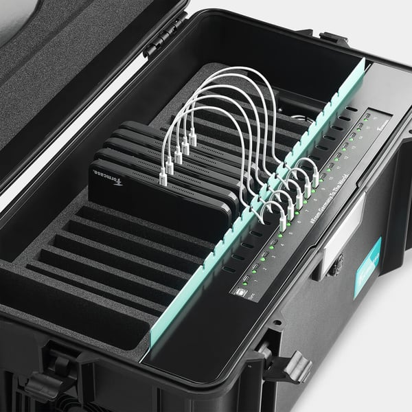 Formcase TransformerCase T16 Pro Portabelt skåp för enhetshantering Svart