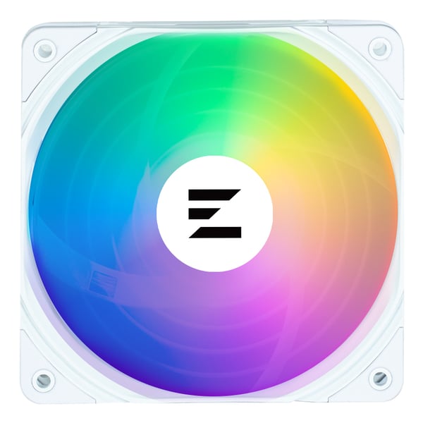 Zalman ZM-AF120 ARGB Datorväska Fan 12 cm Vit 1 styck