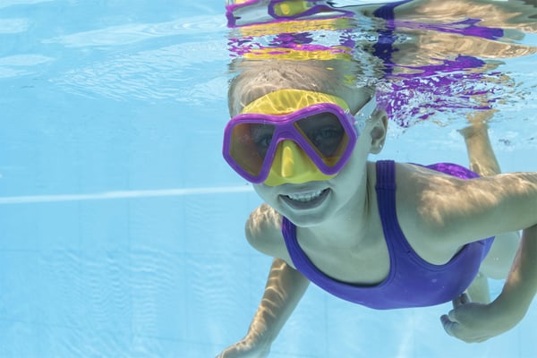 Bestway 22048 / 23 dykkemaske Polykarbonat Forskellige farver Barn