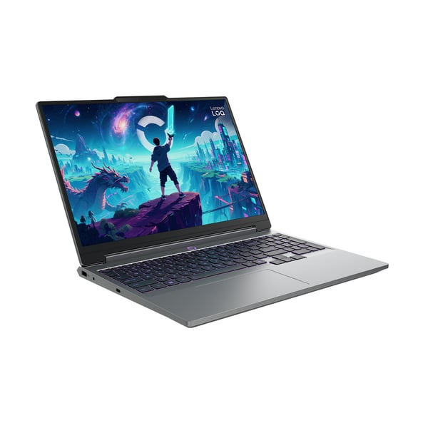 Lenovo LOQ 15IPH11 Intel Core Ultra 7 356H Laptop 38,9 cm (15.3") WUXGA 32 GB DDR5-SDRAM 1 TB SSD NVIDIA GeForce RTX 5060 Wi-Fi 6 (802.11ax) Windows 11 Home Grå Fransk