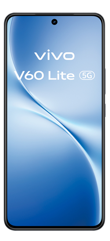 VIVO V60 Lite 5G + BUD 17,2 cm (6.77") Dual SIM Android 15 8 GB 256 GB 6500 mAh Sort