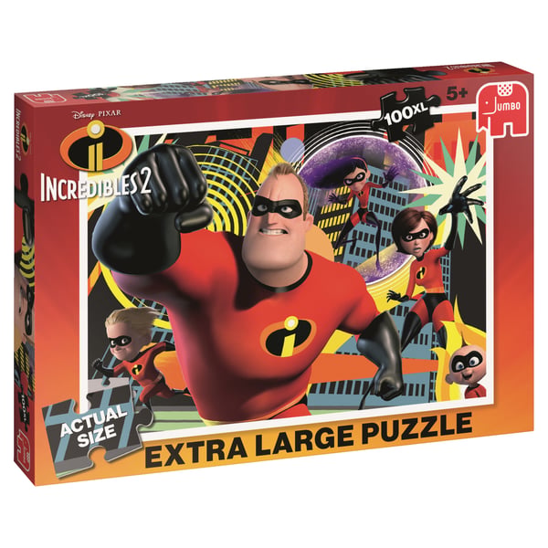 Disney The Incredibles 2 - Puzzle 100 XL Pussel 100 styck Tecknade serier