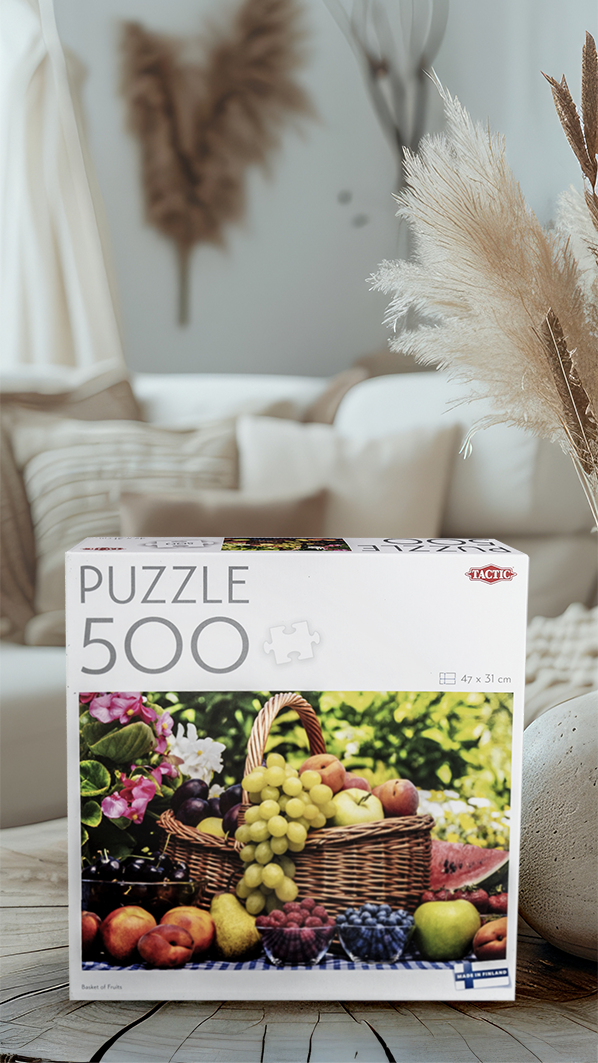 Tactic Puzzle Lovers Basket of Fruits 500 pcs puzzle