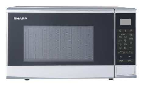 Sharp R270S mikrovågsugn Silver Enbart mikrovågsugn Ovanför spisen 20 l 800 W