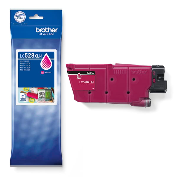 Brother LC528XLM mustekasetti 1 kpl Alkuperäinen Erittäin korkea tuotto Magenta