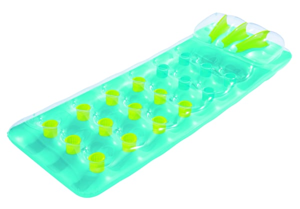Bestway 43015 pool- och badmadrass Grön, Transparent, Gul Vinyl
