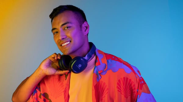 Music Sound 8018080412059 Headset Trådlös Huvudband Samtal/musik Bluetooth Blå
