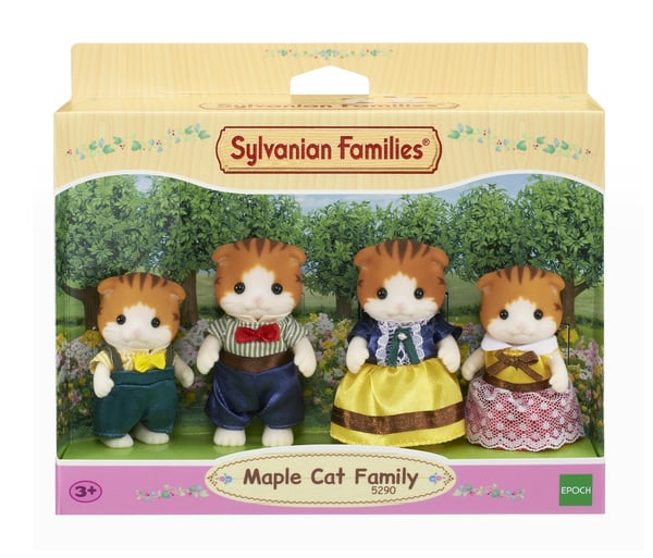 Sylvanian Families Familjen Gyllenkatt