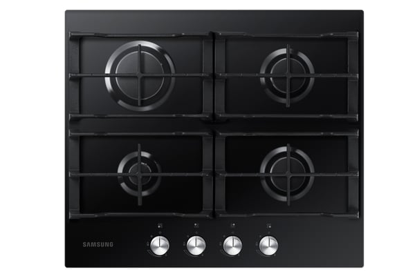 Samsung NA64H3010AK Sort Indbygget 60 cm Gaskomfur 4 zone(s)
