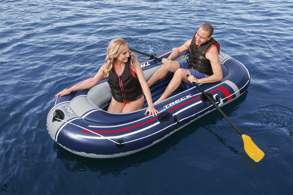 Bestway 61068 / 24 Uppblåsbar båt 3 personer Resor/fritid Gummibåt