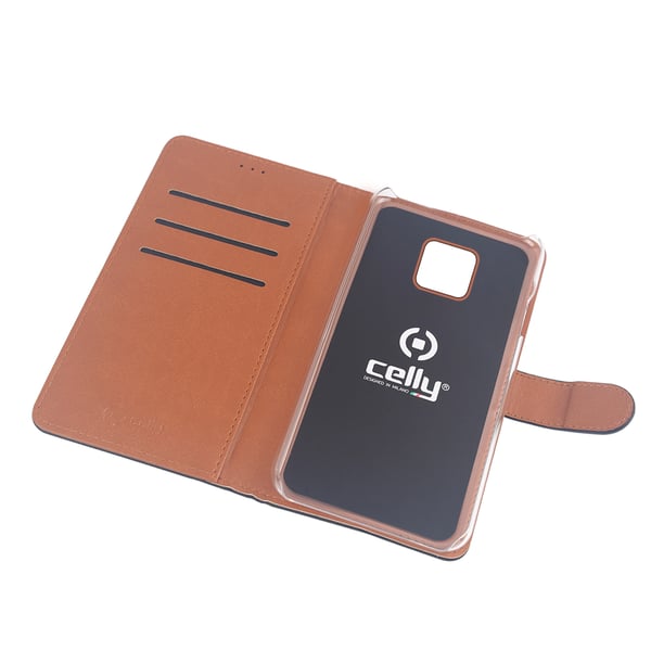 Celly WALLY794 mobiltelefon etui 16,2 cm (6.39") Folie Sort