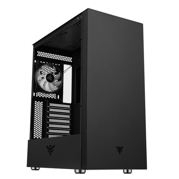 itek VERTIBRA S210 Midi Tower Sort