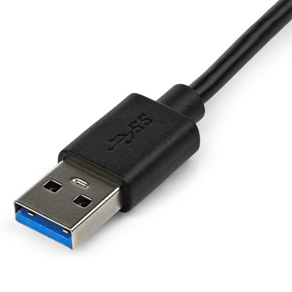StarTech.com USB32HD4K USB grafisk adapter 3840 x 2160 pixel Sort