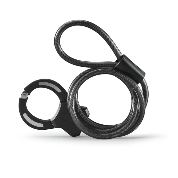 Hama 00178159 pyörän lukko Musta 1200 mm Vaijerilukko