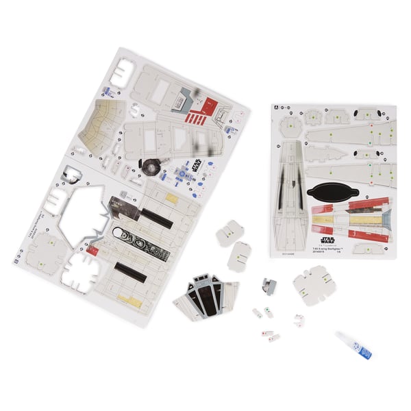 4D Build FDP FAP SW XWing GML 3D-pussel 160 styck Flygplan