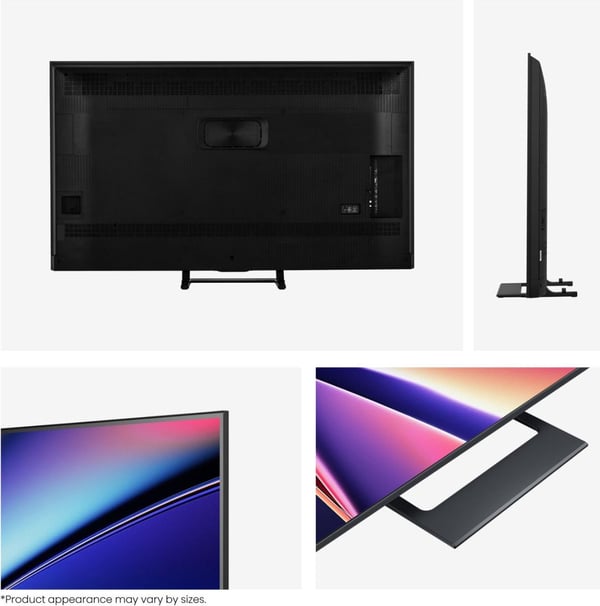 Hisense 50E8Q 127 cm (50") 4K Ultra HD Smart TV Wi-Fi Sort, Grå 600 cd/m²