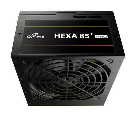 FSP HEXA 85+ PRO 650W strömförsörjningsenheter 20+4 pin ATX ATX Svart