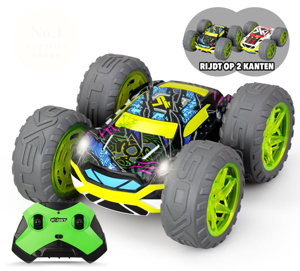 Exost RC 360 Cross Flash - Flashing wheels radio-ohjattava (RC) malli Mönkijä-rekka (truggy) Sähkömoottori 1:18
