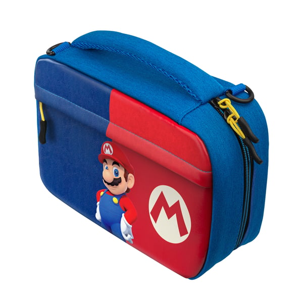 PDP Commuter: Power Pose Mario Hårdt etui Nintendo Blå, Rød