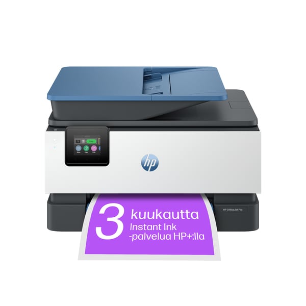 HP OfficeJet Pro 9125e Langaton All-in-One Väri Tulostin, Instant Ink; kaksipuolinen tulostus