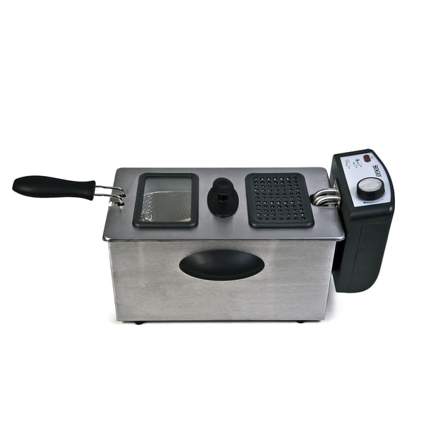 Sogo FRE-SS-10425 frituregryde Enkelt 3 L Enkeltstående 2000 W Rustfrit stål