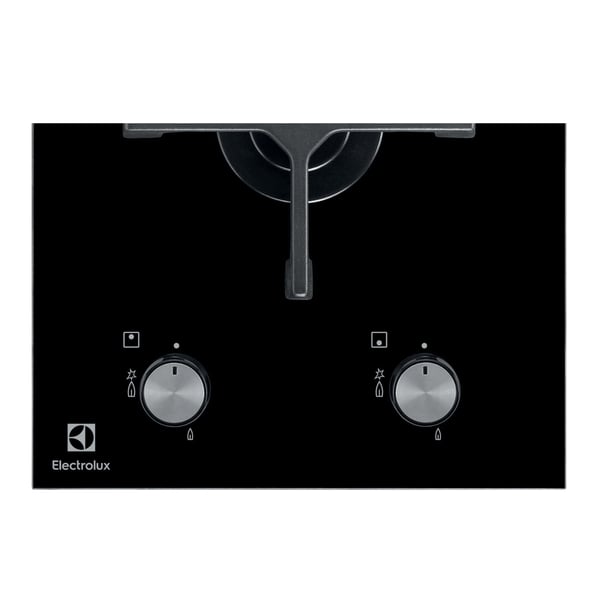 Electrolux EGC3322NVK Svart Inbyggd 29 cm Gas 2 zone(s)