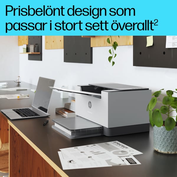 HP LaserJet M207dw Trådlöst Svartvit Skrivare, Dubbelsidig
