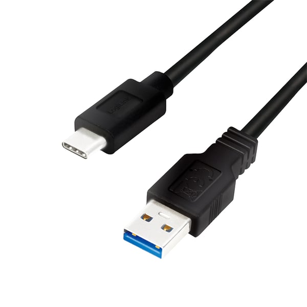 LogiLink CU0166 USB-kabel USB 3.2 Gen 1 (3.1 Gen 1) 0,15 m USB A USB C 5 Gbit/sek. Sort
