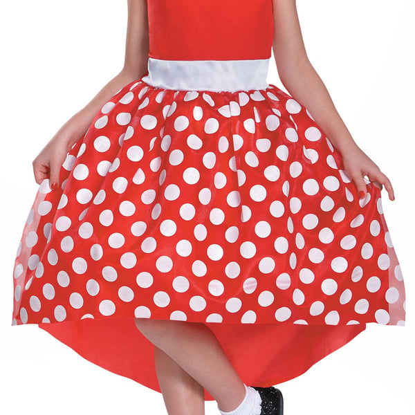 Disguise Disney Minnie Mouse Red Naamiaisasu Lapsi Naaras Halloween