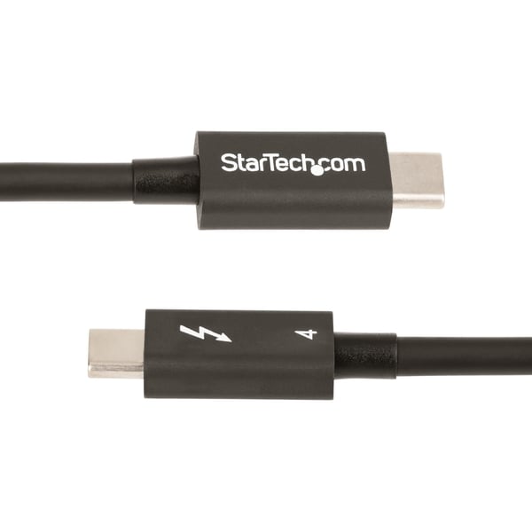StarTech.com TBLT4MM1M Thunderbolt kabel 1 m 40 Gbit/sek. Sort