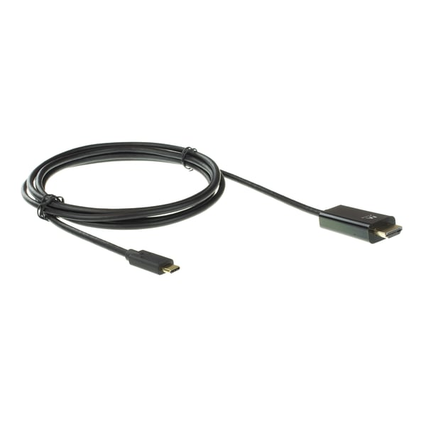 Ewent EW9824 videokaapeli-adapteri 2 m USB Type-C HDMI-tyyppi A (vakio) Musta