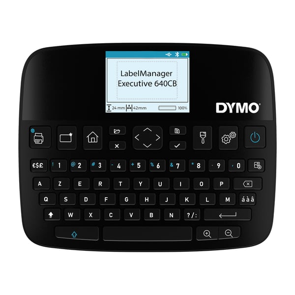 DYMO LabelManager Executive 640CB etiketprinter Direkte termisk/termisk overførsel 15 mm/sek. Kabel & trådløs D1 Wi-Fi Bluetooth AZERTY