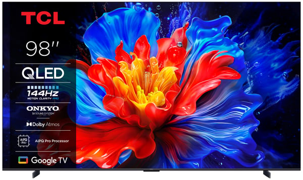 TCL P89K 98P89K tv 2,49 m (98") 4K Ultra HD Älytelevisio Wi-Fi Metallinen 450 cd/m²