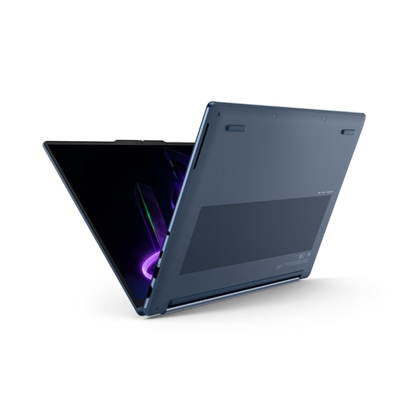 Lenovo Yoga 9 2-in-1 16N1X11 Copilot+ PC NVIDIA RTX Spark N1X Hybrid (2-i-1) 40,6 cm (16") Berøringsskærm 2.8K 32 GB LPDDR5x-SDRAM 1 TB SSD Wi-Fi 7 (802.11be) Windows 11 Home Blå Fransk