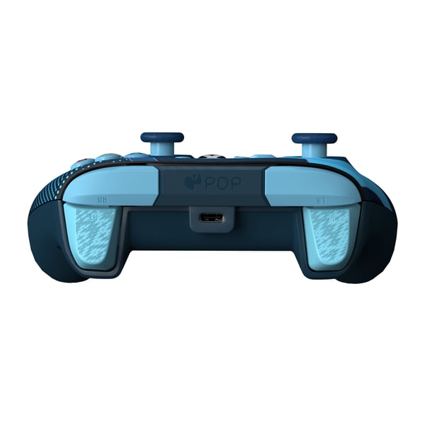 PDP REMATCH GLOW Advanced Blå USB Spelplatta Analog / Digital PC, Xbox One, Xbox Series S, Xbox Series X