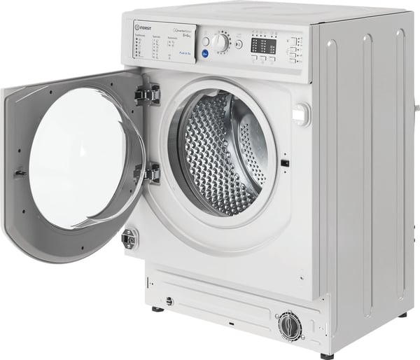 Indesit BI WDIL 861485 EU vaskemaskine - tørretumbler Indbygget Front-læsning