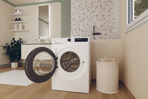 Candy BR 48B6-S vaskemaskine Front-læsning 8 kg 1400 rpm Hvid