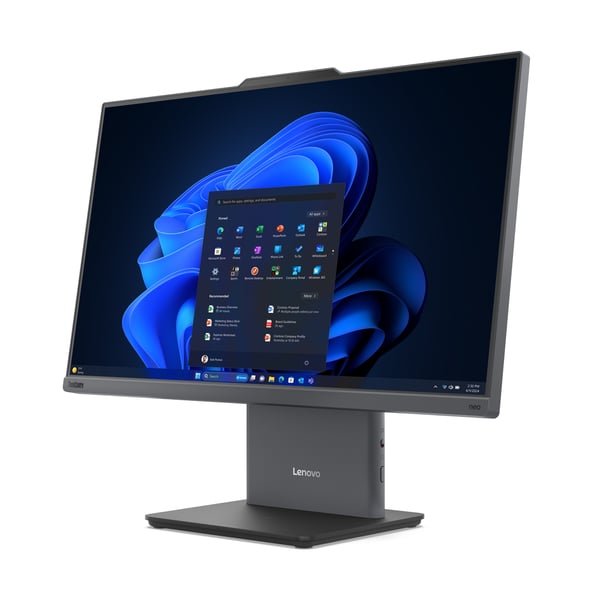 Lenovo ThinkCentre neo 50a 24 Gen 5 Intel Core 5 210H 60,5 cm (23.8") 1920 x 1080 pixel All-in-One PC 16 GB DDR5-SDRAM 512 GB SSD Windows 11 Pro Wi-Fi 6 (802.11ax) Grå