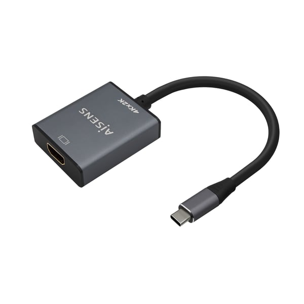 AISENS A109-0685 videokabel adapter 0,15 m USB Type-C HDMI Type A (Standard) Grå