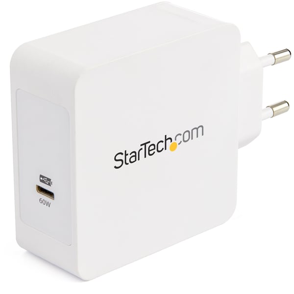StarTech.com WCH1CEU oplader til mobil enhed Universel Hvid Vekselstrøm Indendørs