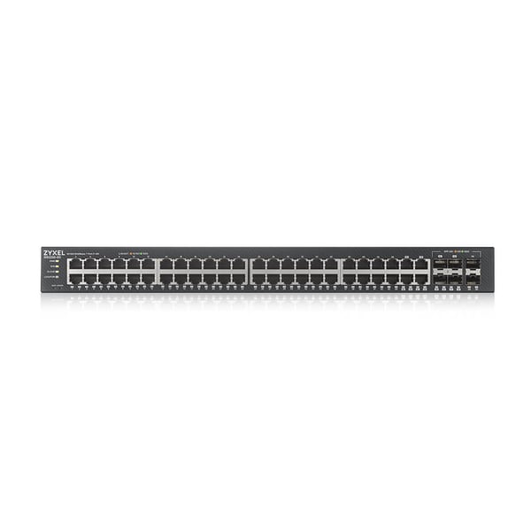 Zyxel GS2220-50-EU0101F verkkokytkin Hallittu L2 Gigabit Ethernet (10/100/1000) Musta