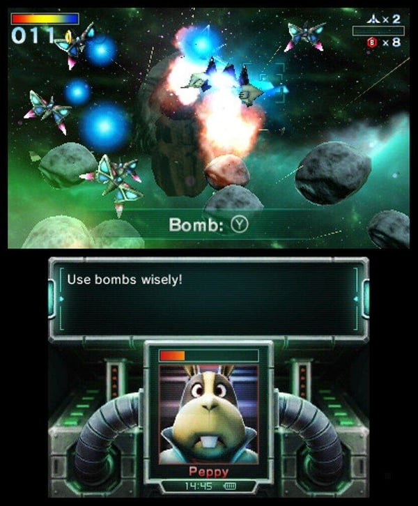 Nintendo Star Fox 64 3D - Selects Engelska, Franska, Italienska, Nederländska, Portugisiska, Ryska Nintendo 3DS