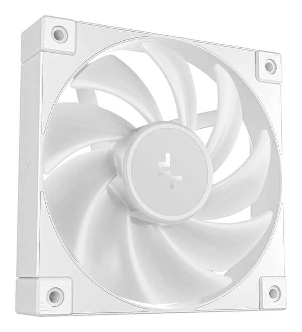 DeepCool FD12 ARGB Computerkabinet Ventilator 12 cm Hvid 1 stk