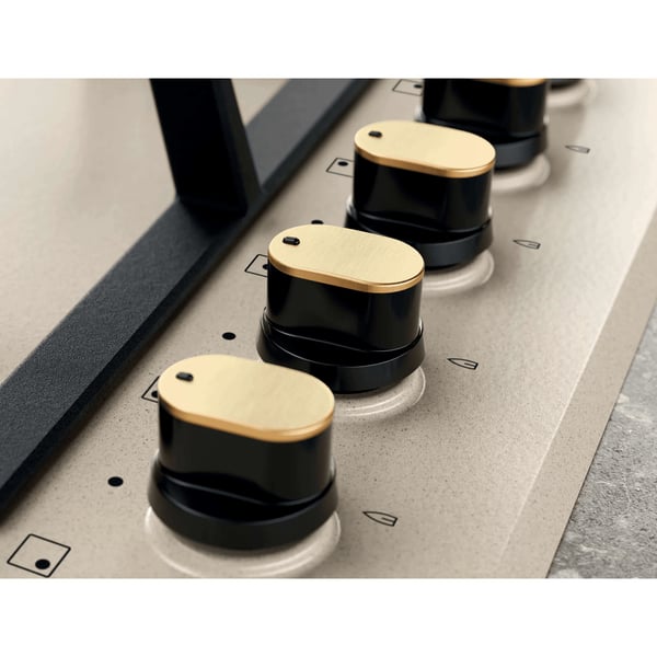 Electrolux KGS9536RS Sand Indbygget 90 cm Gaskomfur 5 zone(s)