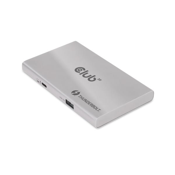 CLUB3D Thunderbolt™4 Portable 5-in-1 Hub with Smart Power