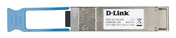 D-Link DEM-QX10Q-LR4 modul til netværksmodtager Fiberoptisk 40000 Mbit/s QSFP+ 1310 nm