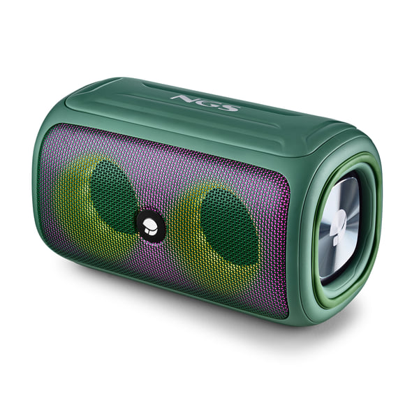 NGS ROLLER BEAST Kannettava stereokaiutin Vihreä 32 W