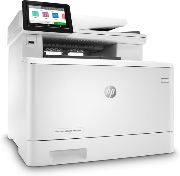 HP Color LaserJet Pro MFP M479dw, Farve, Printer til Udskrivning, kopiering, scanning, fax, Tosidet udskrivning; Scan til e-mail/PDF; 50-arks ADF
