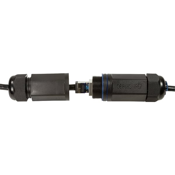 LogiLink CQ7123S nätverkskablar Svart 30 m Cat6a S/FTP (S-STP)